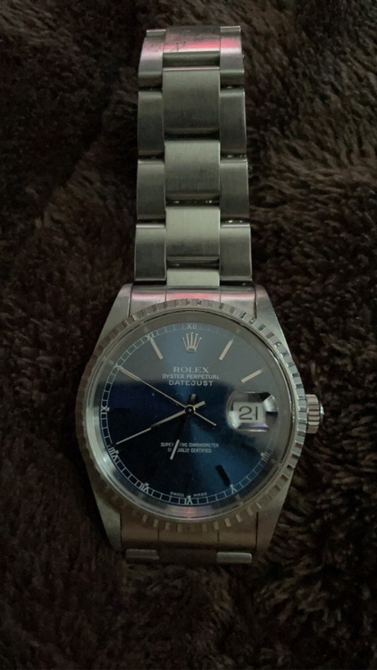 ロレックス デイトジャスト 1622（高級時計）の商品画像 - 査定依頼日：2026年3月26日 - 最高査定価格：1,000,000円