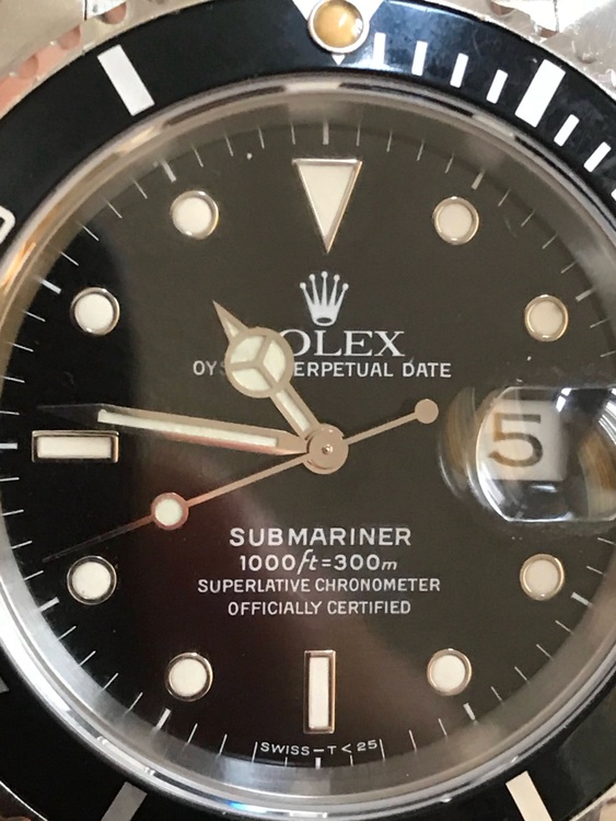 ロレックス サブマリーナー 1661（高級時計）の商品画像 - 査定依頼日：2025年9月26日 - 最高査定価格：1,260,000円