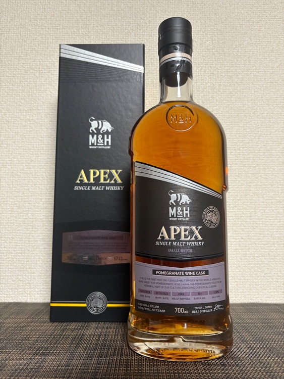 M&H APEX ポメグラネートワインカスク（お酒）の商品画像 - 査定依頼日：2025年11月16日 - 最高査定価格：4,000円