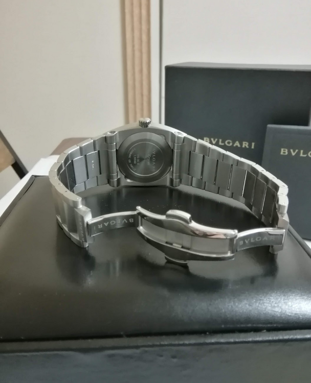 未使用。BVLGARI　エルゴン　自動巻きデイト（高級時計）の商品画像 - 査定依頼日：2025年4月28日 - 最高査定価格：200,000円