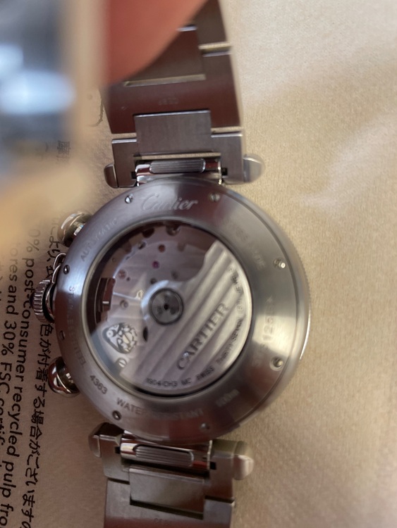 カルティエ パシャ WSPA001（高級時計）の商品画像 - 査定依頼日：2025年8月12日 - 最高査定価格：850,000円