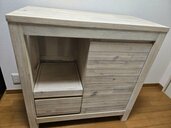 unico　マノア　キャビネット（家具・寝具）の商品画像 - 査定依頼日：2026年3月6日 - 最高査定価格：3,000円