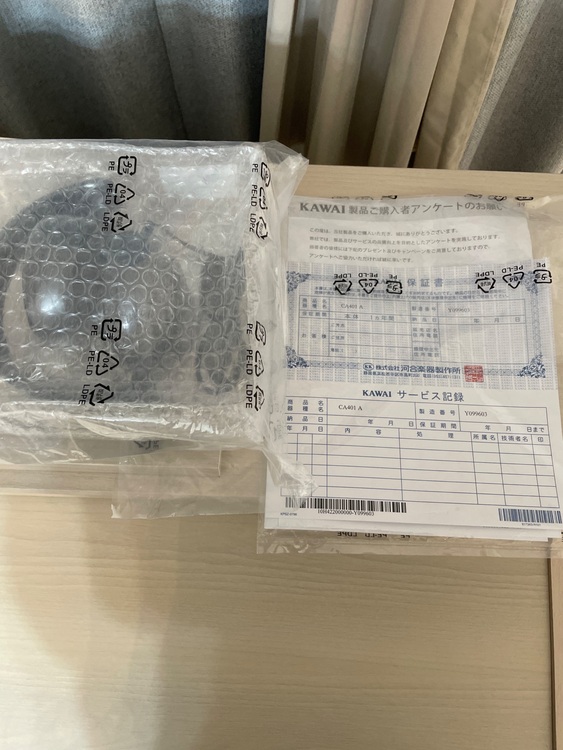 CA401 A（ピアノ・楽器・PA機材）の商品画像 - 査定依頼日：2025年8月27日 - 最高査定価格：18,000円