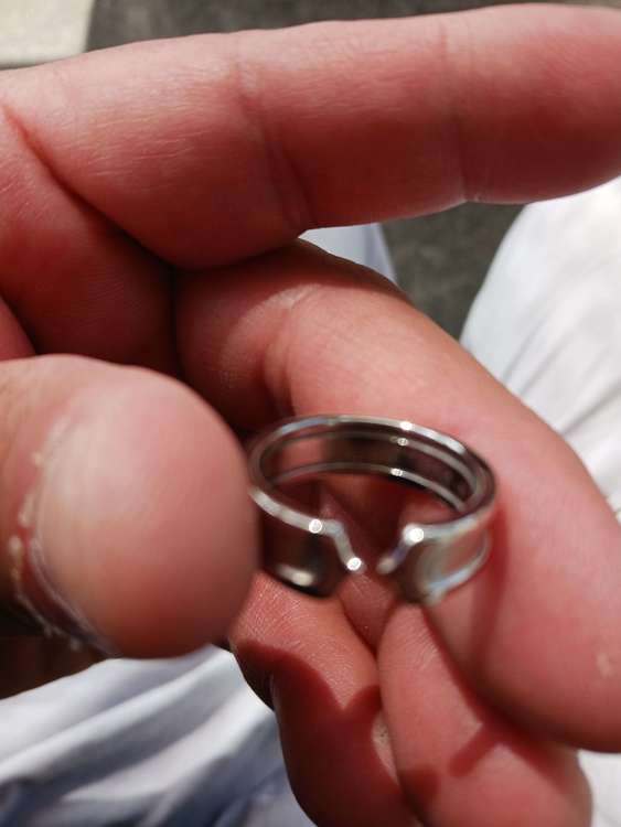 カルティエc2. K18ホワイトゴールド15号（金・貴金属）の商品画像 - 査定依頼日：2023年5月24日 - 最高査定価格：50,000円