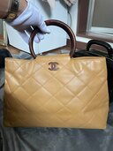 CHANEL ウッドハンドルトート（ブランドバッグ）の商品画像 - 査定依頼日：2026年5月30日 - 最高査定価格：80,000円