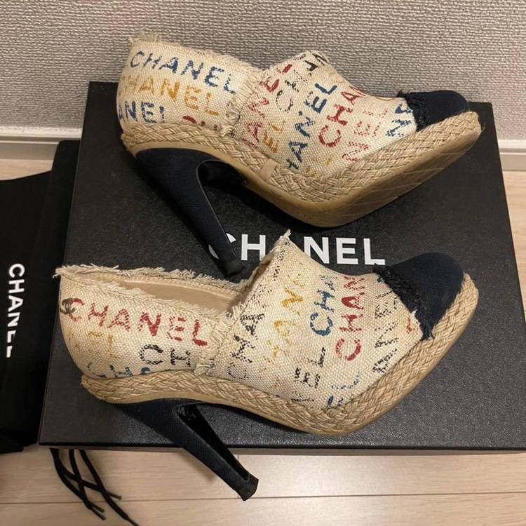 CHANEL パンプス（古着・ファッション）の商品画像 - 査定依頼日：2026年10月15日 - 最高査定価格：3,000円
