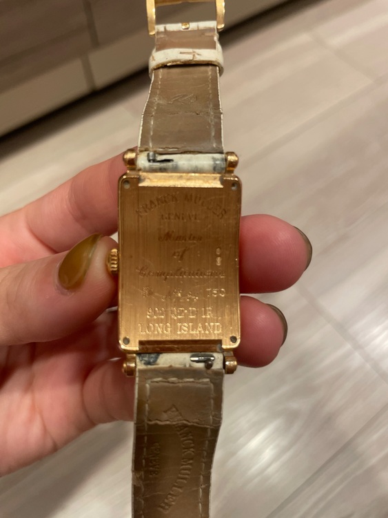 フランクミュラー ロングアイランド 902QZ D 1r（高級時計）の商品画像 - 査定依頼日：2025年6月10日 - 最高査定価格：450,000円