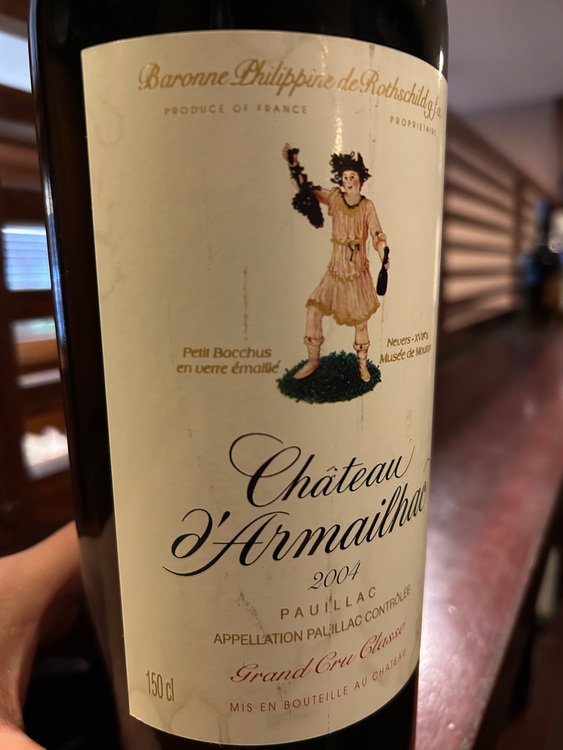 シャトー　ﾀﾞﾙﾏｲﾔｯｸ マグナム（お酒）の商品画像 - 査定依頼日：2025年6月7日 - 最高査定価格：10,000円