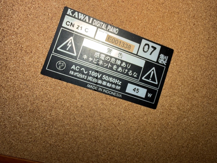 CN 21C（ピアノ・楽器・PA機材）の商品画像 - 査定依頼日：2026年1月11日 - 最高査定価格：100,000円