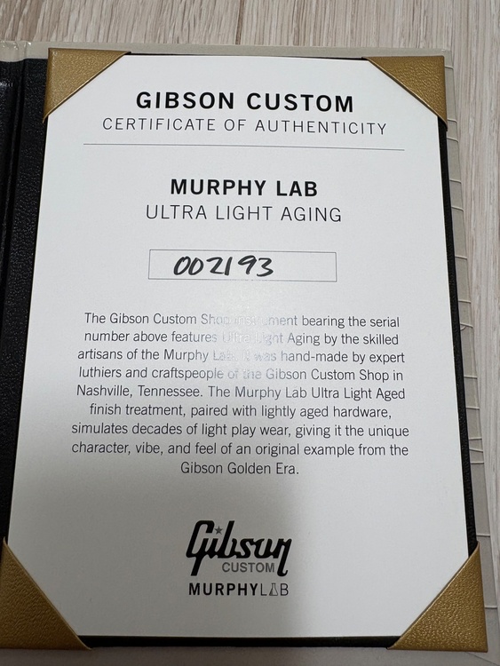 Gibson Custom SG Special Murphy Lab 2005（ピアノ・楽器・PA機材）の商品画像 - 査定依頼日：2026年4月26日 - 最高査定価格：350,000円
