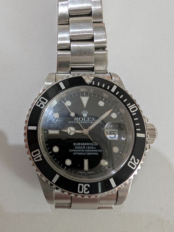 ロレックス サブマリーナー 16610（高級時計）の商品画像 - 査定依頼日：2025年6月14日 - 最高査定価格：1,300,000円