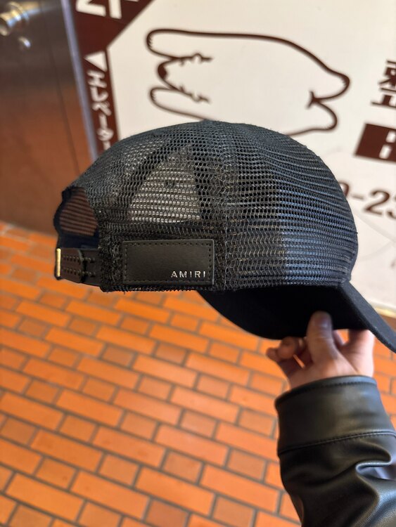 アミリ メッシュキャップ（古着・ファッション）の商品画像 - 査定依頼日：2025年4月2日 - 最高査定価格：3,000円