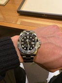 GMTマスターII オイスタースチール　黒灰（高級時計）の商品画像 - 査定依頼日：2026年2月13日 - 最高査定価格：3,150,000円