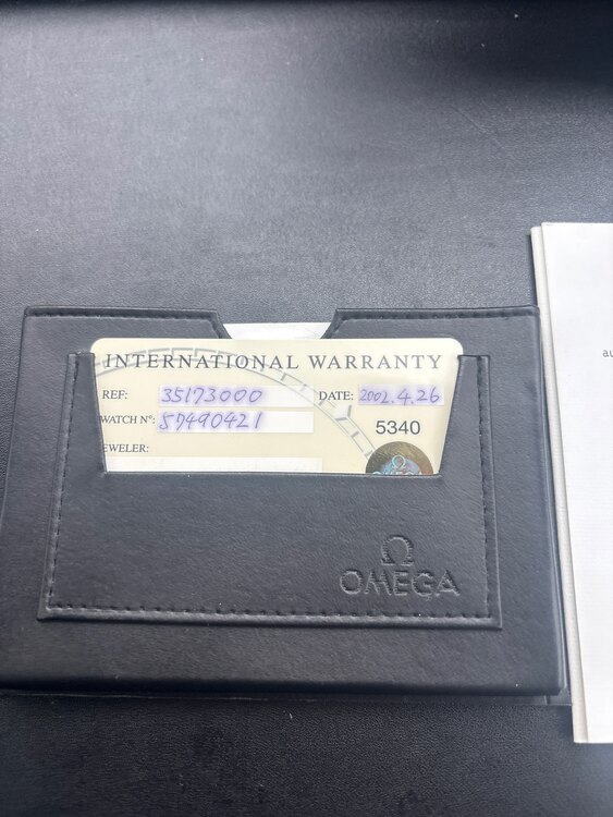 オメガ スピードマスター 3517300（高級時計）の商品画像 - 査定依頼日：2025年3月29日 - 最高査定価格：520,000円