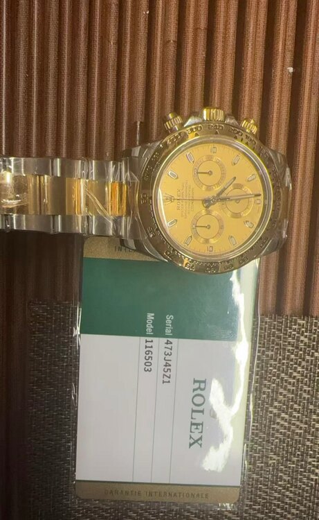 ロレックス デイトナ 11650（高級時計）の商品画像 - 査定依頼日：2025年5月22日 - 最高査定価格：2,550,000円