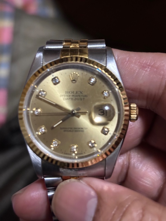 ロレックス パーペチュアルデイト 1623（高級時計）の商品画像 - 査定依頼日：2026年4月3日 - 最高査定価格：1,160,000円