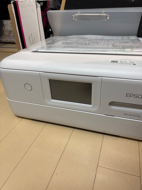 エプソンプリンター　EW-M757TW（家電）の商品画像 - 査定依頼日：2025年11月24日 - 最高査定価格：8,000円