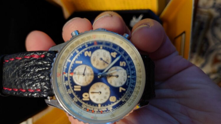 ブライトリング ナビタイマー （高級時計）の商品画像 - 査定依頼日：2026年3月15日 - 最高査定価格：450,000円