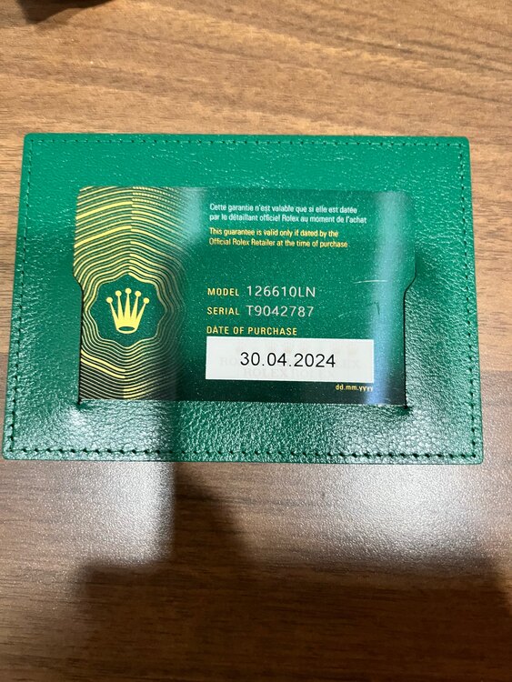 ロレックス サブマリーナー 126610LN（高級時計）の商品画像 - 査定依頼日：2025年3月4日 - 最高査定価格：1,900,000円