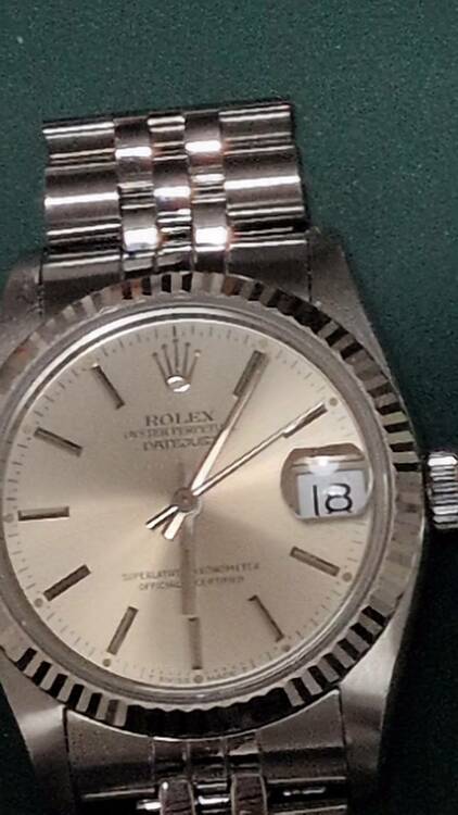 ロレックス デイトジャスト（高級時計）の商品画像 - 査定依頼日：2026年1月18日 - 最高査定価格：850,000円