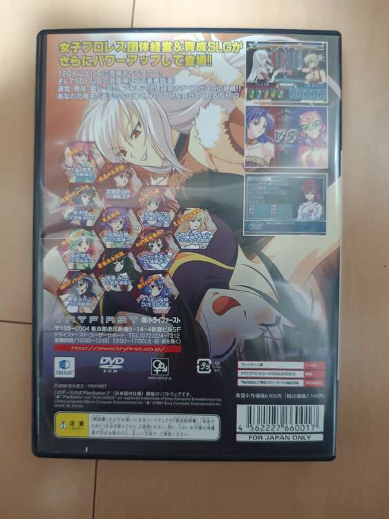 レッスルエンジェルス2（ゲーム機本体・ゲームソフト）の商品画像 - 査定依頼日：2025年5月23日 - 最高査定価格：6,000円