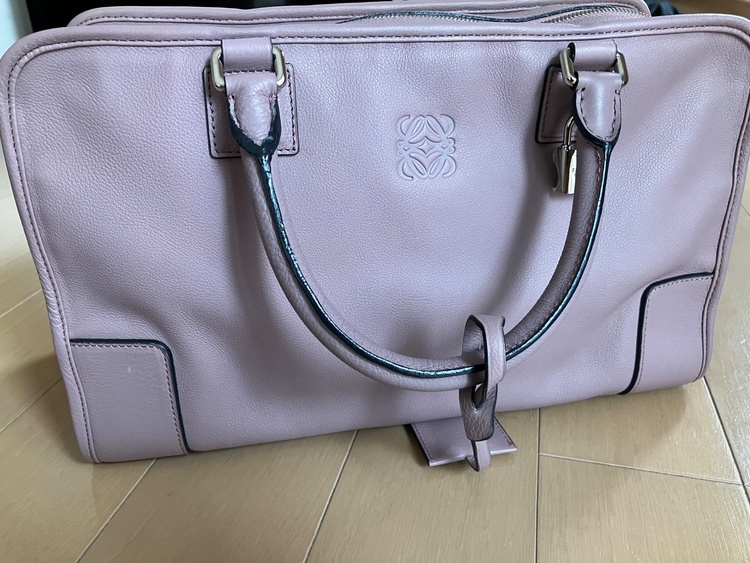 ロエべ　アマソナ36 ピンク（ブランドバッグ）の商品画像 - 査定依頼日：2026年2月28日 - 最高査定価格：60,000円