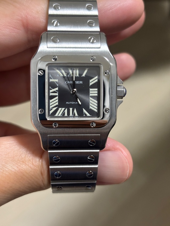 サントスガルベLM(アジア限定)（高級時計）の商品画像 - 査定依頼日：2026年2月11日 - 最高査定価格：1,350,000円