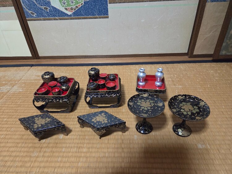 雛道具（美術品・骨董品）の商品画像 - 査定依頼日：2026年9月10日 - 最高査定価格：3,000円