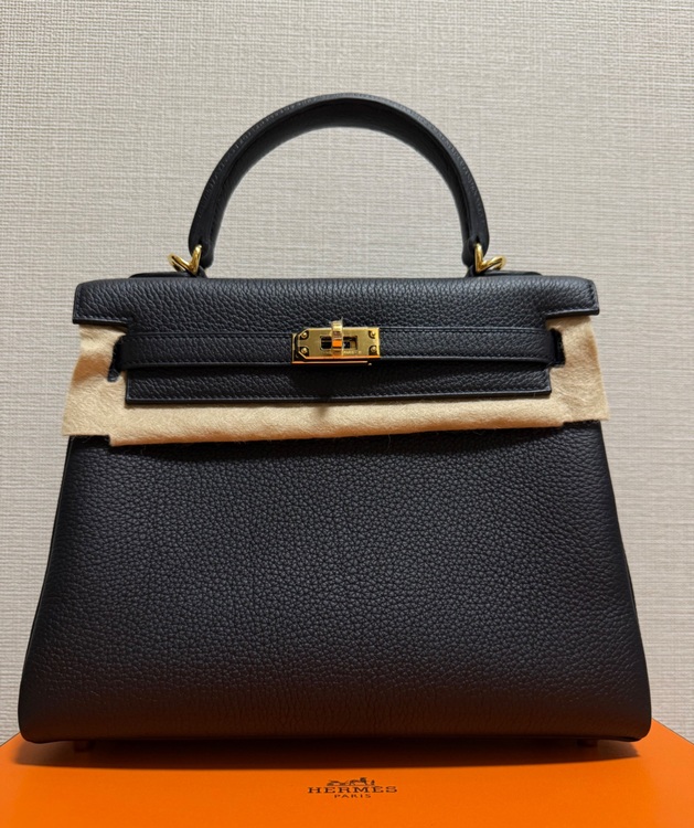 ケリー25 ノワール（ブランドバッグ）の商品画像 - 査定依頼日：2025年7月24日 - 最高査定価格：3,300,000円