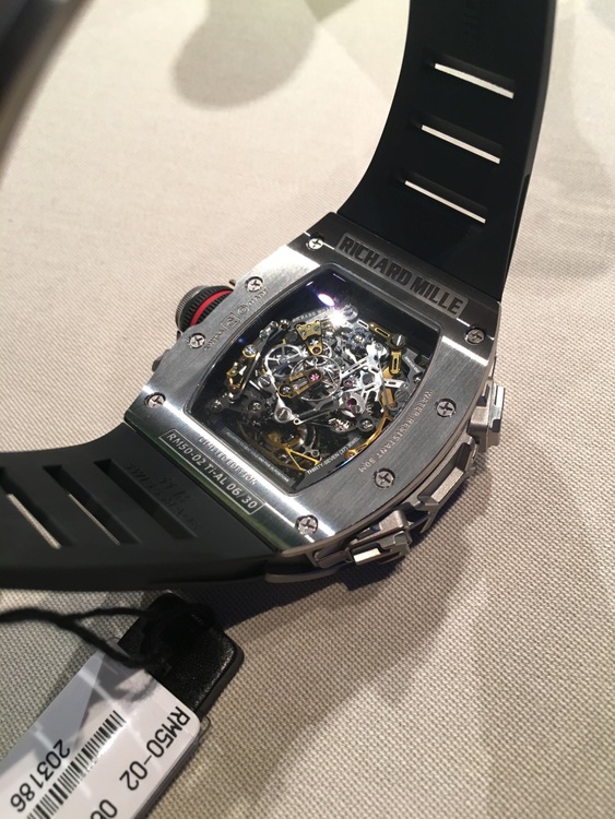 その他 リシャールミル RM50-02 AC（高級時計）の商品画像 - 査定依頼日：2025年8月24日 - 最高査定価格：200,000,000円