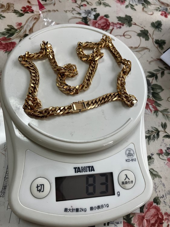 １８金　ネックレス（金・貴金属）の商品画像 - 査定依頼日：2023年4月2日 - 最高査定価格：540,000円