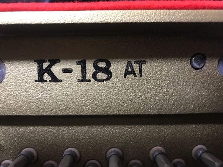 K-18 AT（ピアノ・楽器・PA機材）の商品画像 - 査定依頼日：2025年9月20日 - 最高査定価格：3,000円