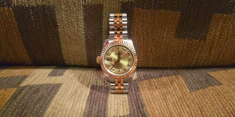 ロレックスデイトジャストレディース（高級時計）の商品画像 - 査定依頼日：2025年1月19日 - 最高査定価格：1,450,000円