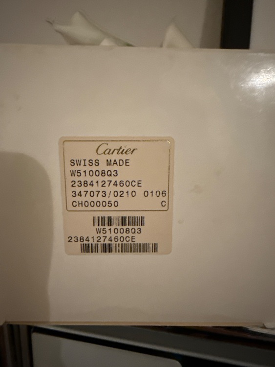 カルティエ タンク w51008Q（高級時計）の商品画像 - 査定依頼日：2025年7月11日 - 最高査定価格：420,000円