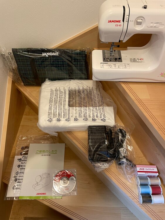 JANOME 電子ミシン　ES-10（家電）の商品画像 - 査定依頼日：2025年2月18日 - 最高査定価格：9,000円