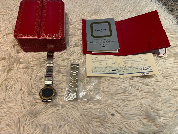 カルティエ サントス 304148（高級時計）の商品画像 - 査定依頼日：2025年6月11日 - 最高査定価格：500,000円