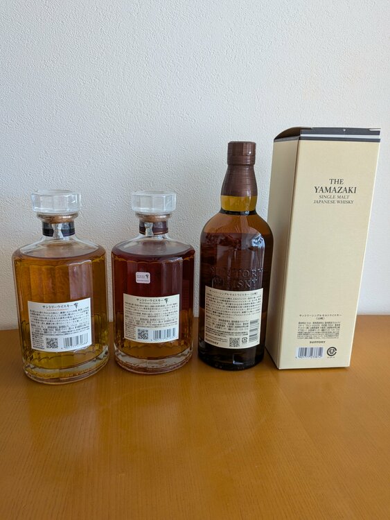 ウイスキー サントリー山崎（お酒）の商品画像 - 査定依頼日：2026年7月18日 - 最高査定価格：80,000円
