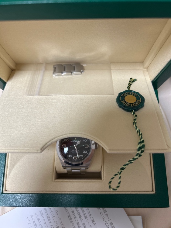 ロレックス エアキング 　（高級時計）の商品画像 - 査定依頼日：2026年4月10日 - 最高査定価格：1,200,000円