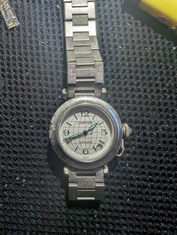 カルティエ パシャ A6808（高級時計）の商品画像 - 査定依頼日：2025年11月4日 - 最高査定価格：150,000円
