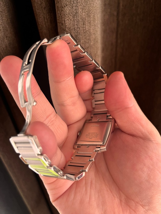 カルティエ タンク w51002q3  ss at  シルバーもじば（高級時計）の商品画像 - 査定依頼日：2025年8月25日 - 最高査定価格：350,000円