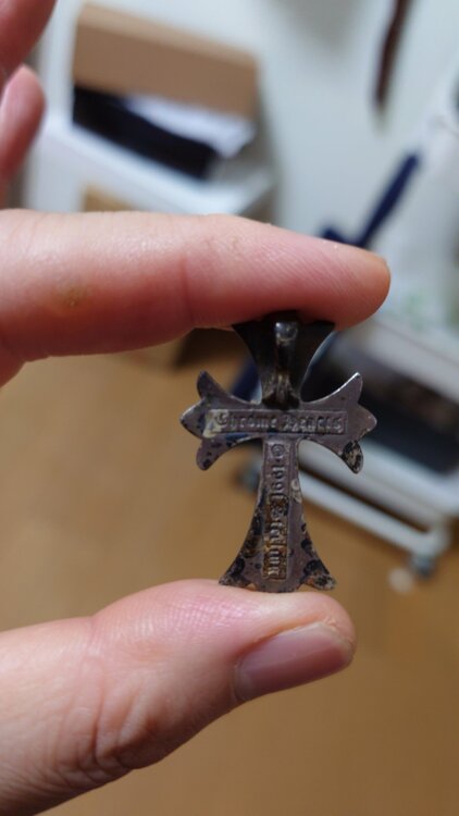 クロムハーツ 初期1991年刻印 スモールCHクロスペンダントトップ（古着・ファッション）の商品画像 - 査定依頼日：2026年10月7日 - 最高査定価格：150,000円