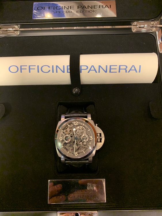 ルミノール1950トゥールビョン（高級時計）の商品画像 - 査定依頼日：2025年12月14日 - 最高査定価格：10,000,000円