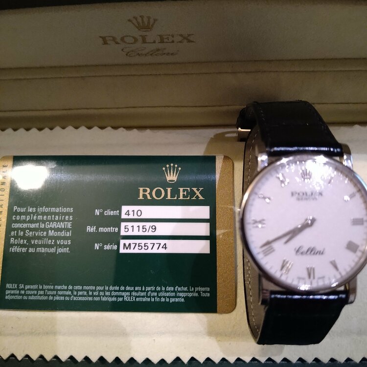 5115/9（高級時計）の商品画像 - 査定依頼日：2025年12月6日 - 最高査定価格：750,000円