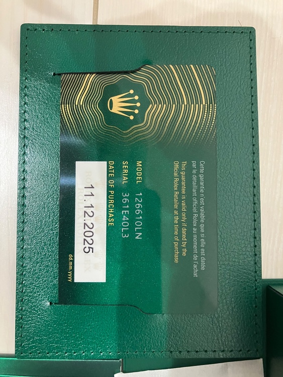 126610LN（高級時計）の商品画像 - 査定依頼日：2025年12月11日 - 最高査定価格：2,290,000円