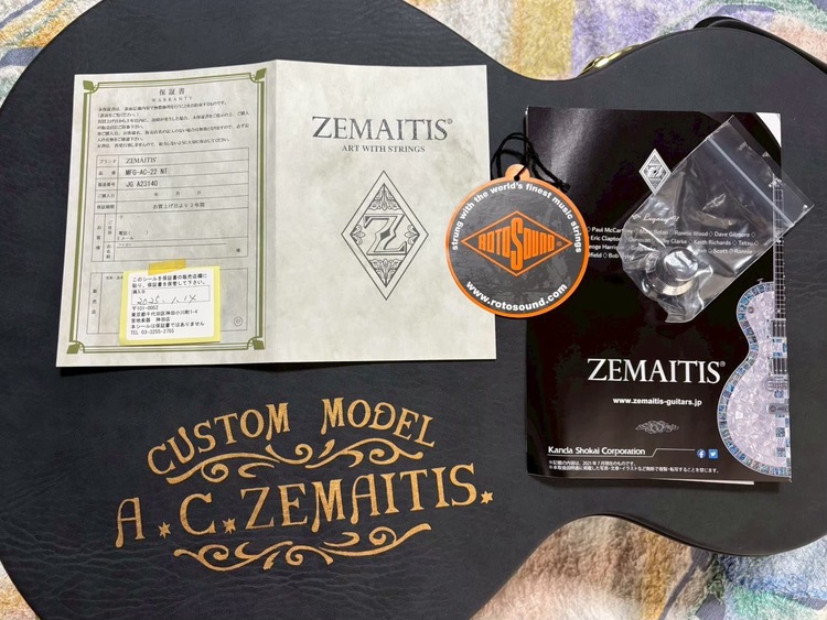 zemaitis MFG22（ピアノ・楽器・PA機材）の商品画像 - 査定依頼日：2026年5月13日 - 最高査定価格：160,000円
