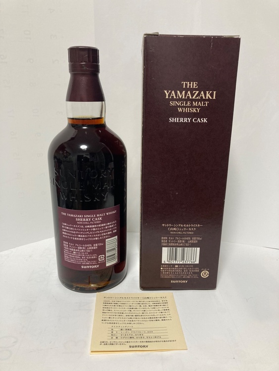 サントリー山崎シェリーカスク2012（お酒）の商品画像 - 査定依頼日：2026年4月3日 - 最高査定価格：400,000円