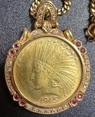 1913年インディアンヘッド 10ドル金貨コインペンダント（金・貴金属）の商品画像 - 査定依頼日：2026年7月19日 - 最高査定価格：1,000,000円