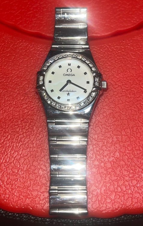 OMEGA（オメガ） コンステレーション レディース ダイヤベゼル クォーツ（高級時計）の商品画像 - 査定依頼日：2026年1月30日 - 最高査定価格：180,000円