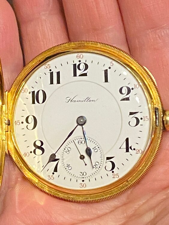 その他 その他 Hamilton 18金の懐中て（高級時計）の商品画像 - 査定依頼日：2025年2月16日 - 最高査定価格：200,000円