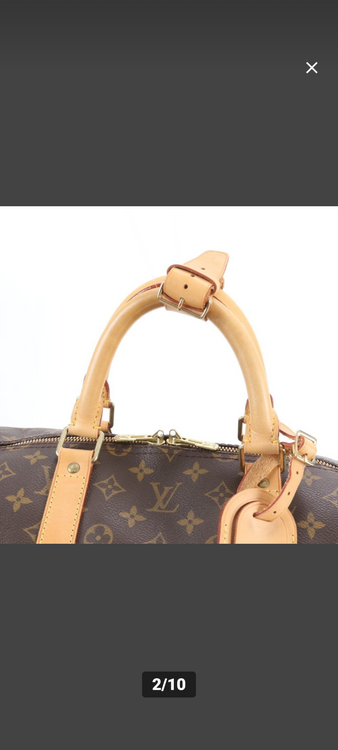 LOUIS VUITTONモノグラムキーポルバンドリエール55ショルダーバック（ブランドバッグ）の商品画像 - 査定依頼日：2026年9月1日 - 最高査定価格：100,000円